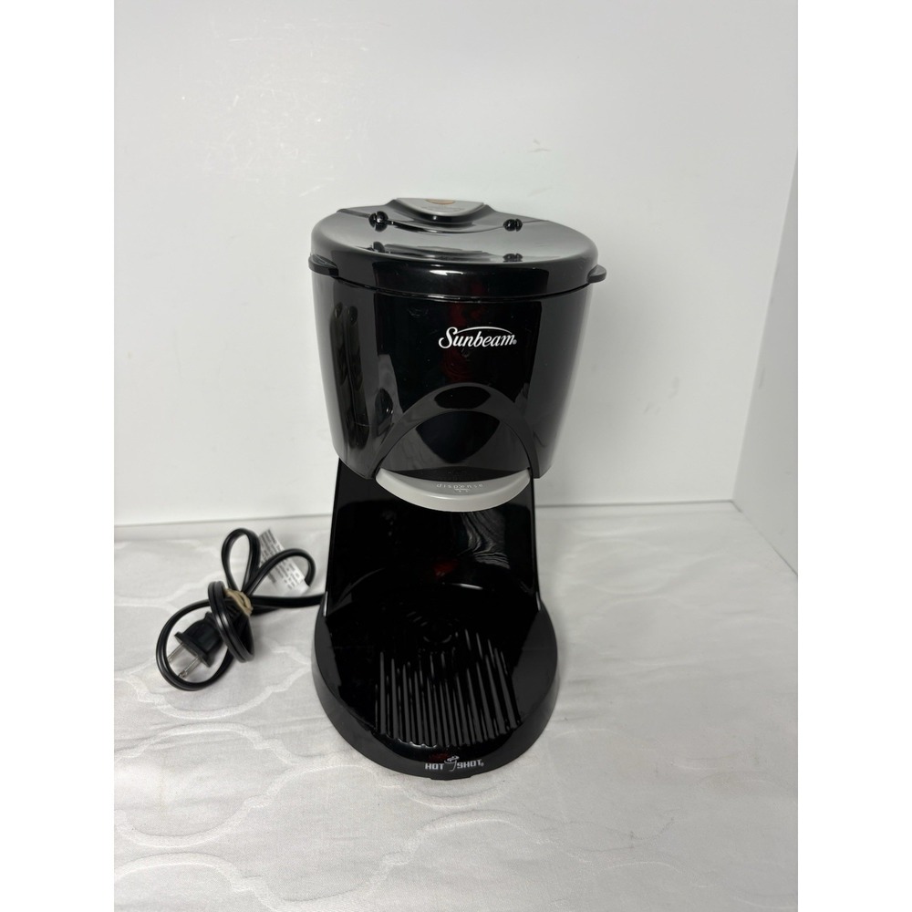 Sunbeam Hot Shot 6131 Water Dispenser Tea Coffee Cocoa 16 Oz Black Tested Works